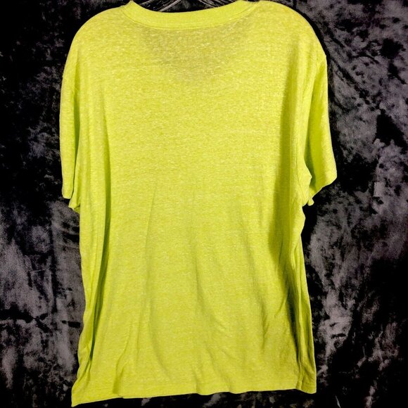 AéRopostale Men’s T Shirt Extra-Large Yellow/Black Shirt - Picture 9 of 9